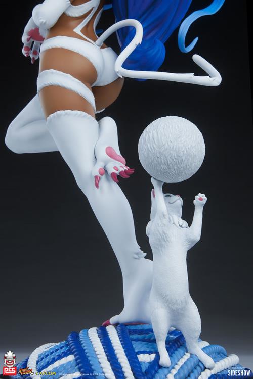 Street Fighter V Menat as Felicia (Season Pass) 1/4 Scale Collector Edition Statue Gallery Image 11