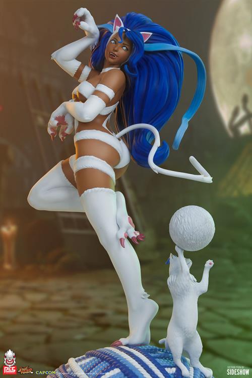 Street Fighter V Menat as Felicia (Season Pass) 1/4 Scale Collector Edition Statue Gallery Image 15