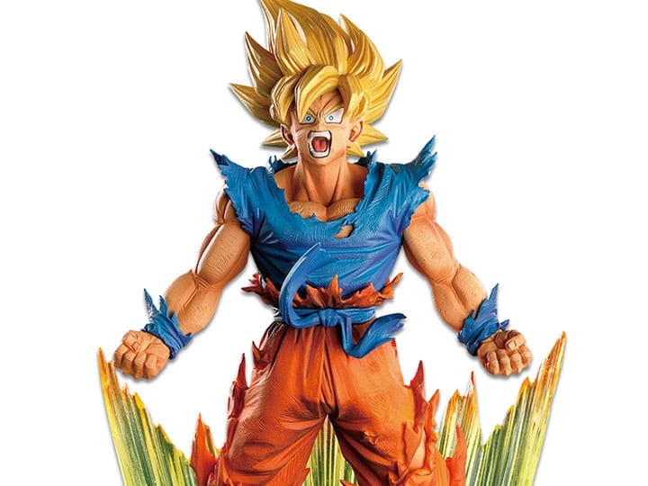 ドラゴンボールZ SUPER MASTER STARS DIORAMA 04 Dragon Ball Z Super Master Stars Diorama Super Saiyan Goku (The Brush)
