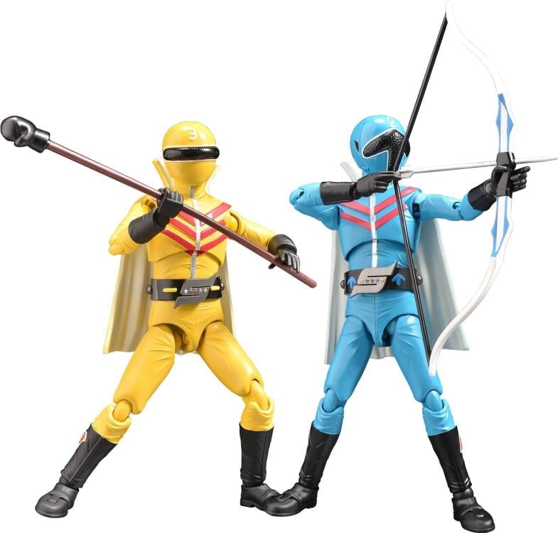 Himitsu Sentai Goranger HAF Aoranger and Kiranger Set Gallery Image 3