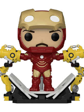 Pop! Deluxe: Iron Man 2 - Iron Man with Gantry PX Previews Exclusive Gallery Image 2
