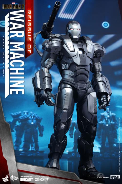 Iron Man 2 MMS331D13 War Machine 1/6th Scale Collectible Figure (Reissue) Gallery Image 5