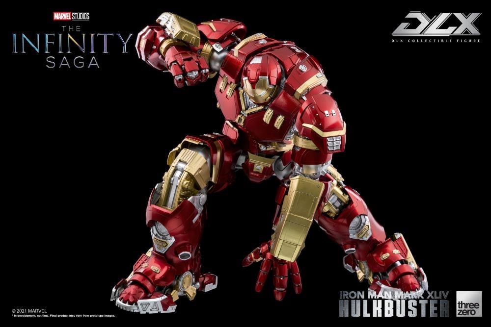 Avengers: Age of Ultron Infinity Saga DLX Iron Man Mark 44 Hulkbuster 1/12 Scale Action Figure Gallery Image 25