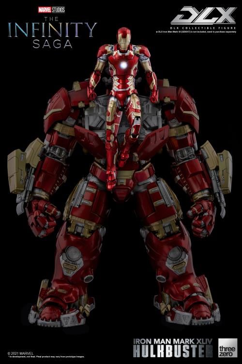 Avengers: Age of Ultron Infinity Saga DLX Iron Man Mark 44 Hulkbuster 1/12 Scale Action Figure Gallery Image 29
