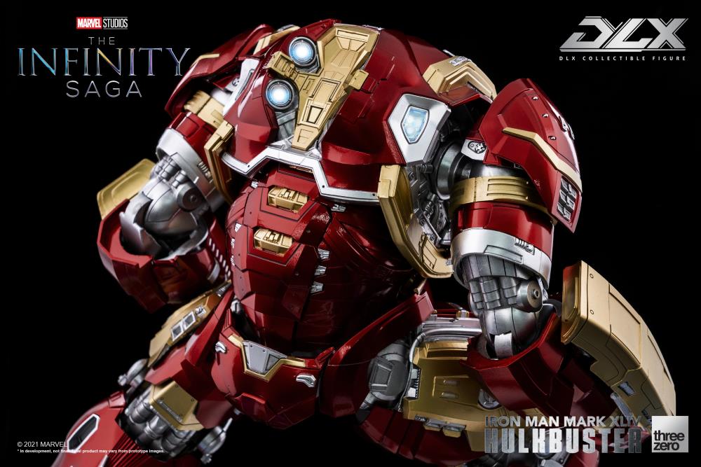 Avengers: Age of Ultron Infinity Saga DLX Iron Man Mark 44 Hulkbuster 1/12 Scale Action Figure Gallery Image 24