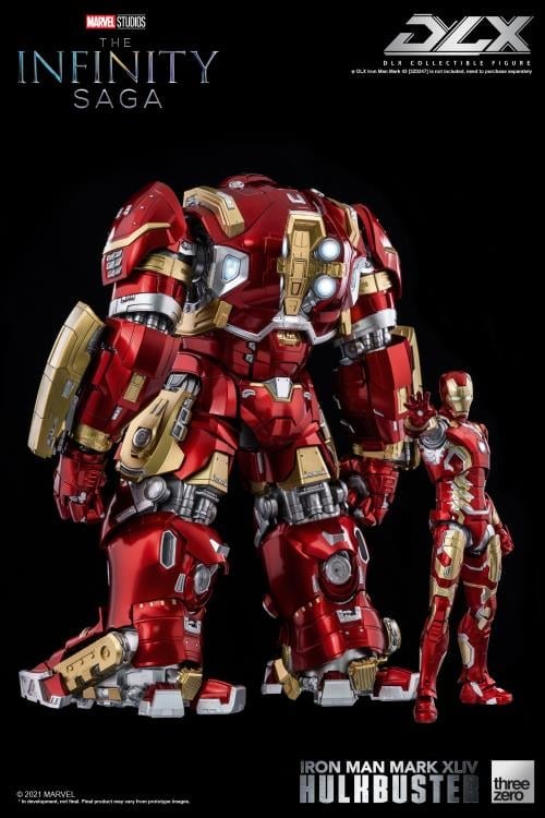 Avengers: Age of Ultron Infinity Saga DLX Iron Man Mark 44 Hulkbuster 1/12 Scale Action Figure Gallery Image 30