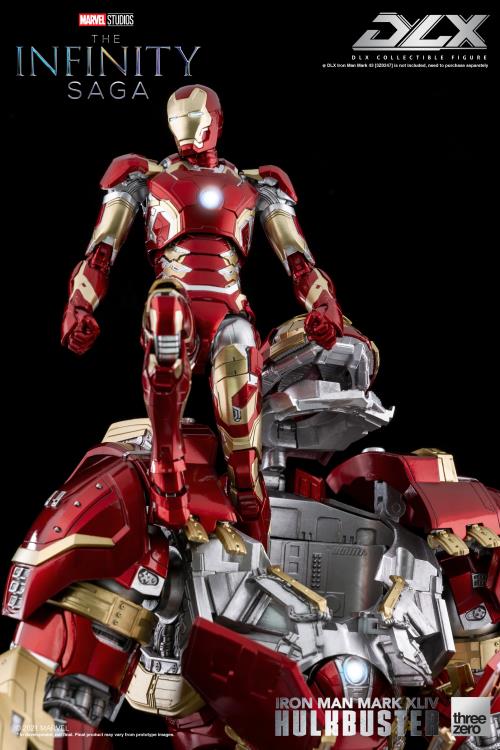 Avengers: Age of Ultron Infinity Saga DLX Iron Man Mark 44 Hulkbuster 1/12 Scale Action Figure Gallery Image 28