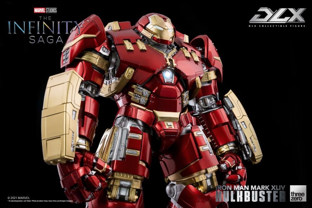Avengers: Age of Ultron Infinity Saga DLX Iron Man Mark 44 Hulkbuster 1/12 Scale Action Figure Gallery Image 15