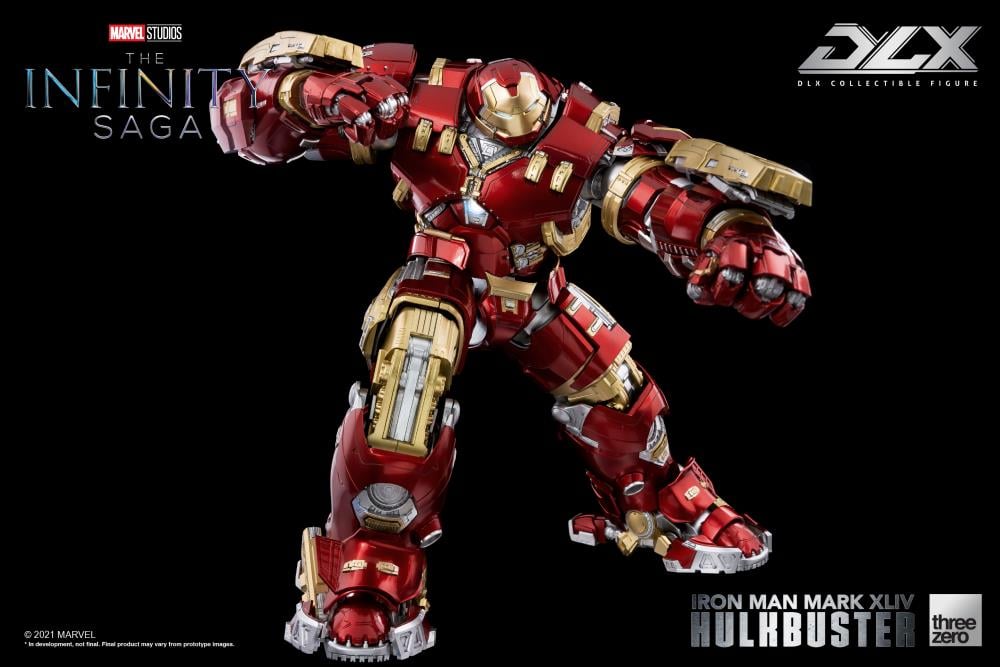 Avengers: Age of Ultron Infinity Saga DLX Iron Man Mark 44 Hulkbuster 1/12 Scale Action Figure Gallery Image 13