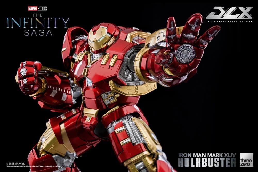 Avengers: Age of Ultron Infinity Saga DLX Iron Man Mark 44 Hulkbuster 1/12 Scale Action Figure Gallery Image 22