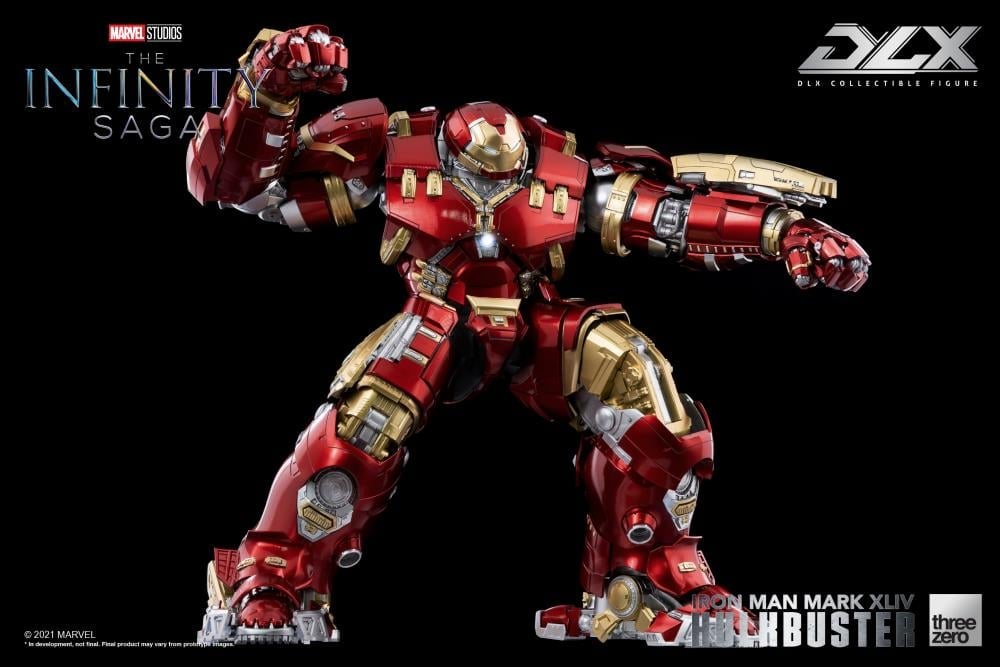 Avengers: Age of Ultron Infinity Saga DLX Iron Man Mark 44 Hulkbuster 1/12 Scale Action Figure Gallery Image 12