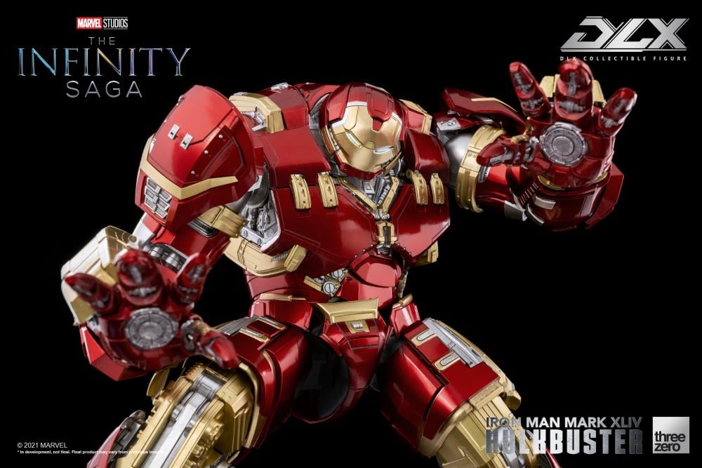 Avengers: Age of Ultron Infinity Saga DLX Iron Man Mark 44 Hulkbuster 1/12 Scale Action Figure Gallery Image 21