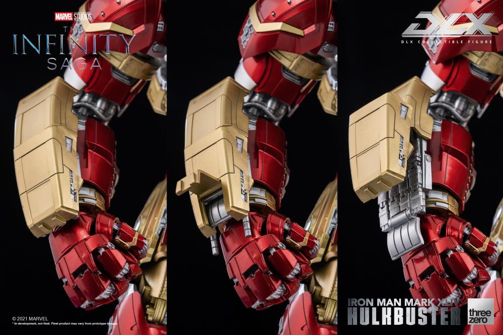 Avengers: Age of Ultron Infinity Saga DLX Iron Man Mark 44 Hulkbuster 1/12 Scale Action Figure Gallery Image 19