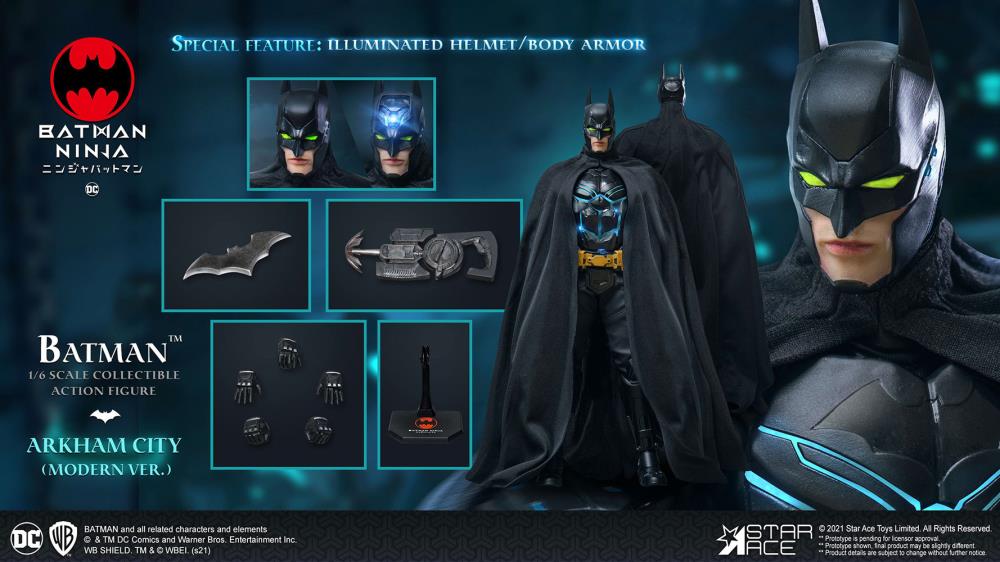 Batman Ninja Modern Batman (Normal Ver.) 1/6 Scale Figure Gallery Image 10
