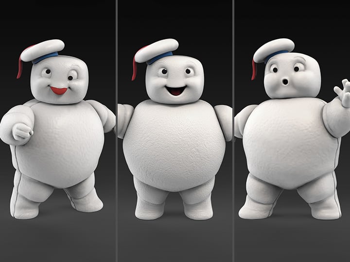 Ghostbusters: Afterlife Plasma Series Mini Stay Puft Marshmallow Man Three-Pack Gallery Image 1
