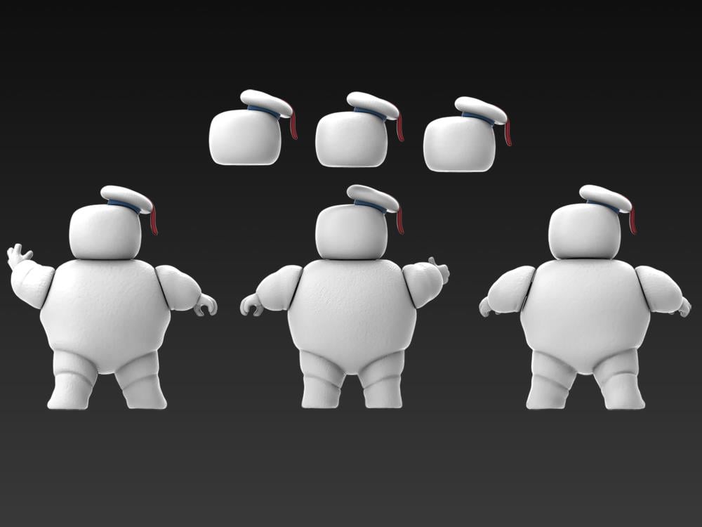 Ghostbusters: Afterlife Plasma Series Mini Stay Puft Marshmallow Man Three-Pack Gallery Image 9
