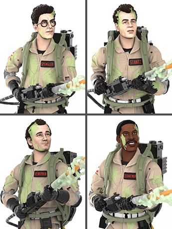 Ghostbusters Plasma Series Wave 2 Set of 4 Figures (Slimed) Gallery Image 2