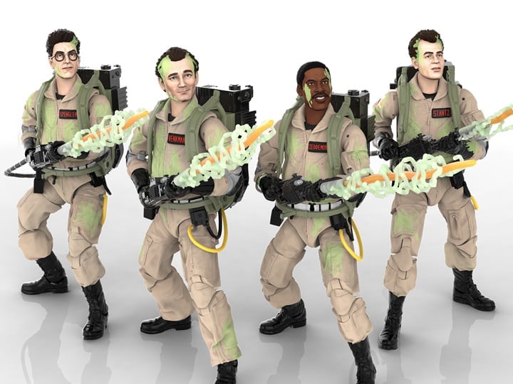 Ghostbusters Plasma Series Wave 2 Set of 4 Figures (Slimed) Gallery Image 1