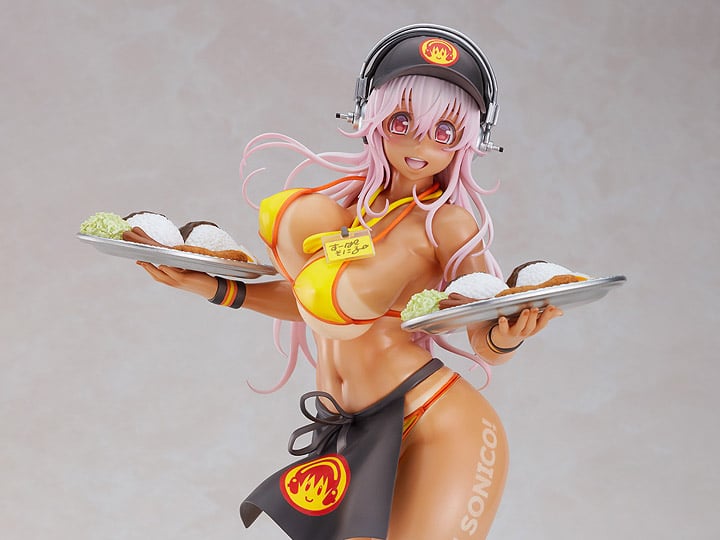 Nitroplus Super Sonico (Bikini Waitress Ver.) 1/6 Scale Figure Gallery Image 1