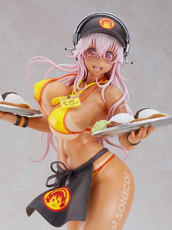 Nitroplus Super Sonico (Bikini Waitress Ver.) 1/6 Scale Figure Gallery Image 2