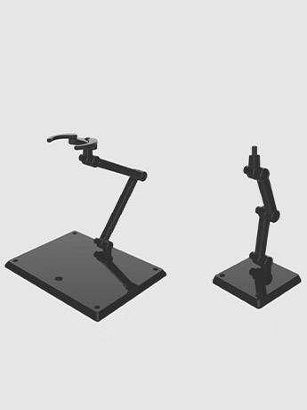Black Model Display System Set of 3 Stands Gallery Image 2
