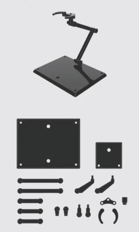 Black Model Display System Set of 3 Stands Gallery Image 8