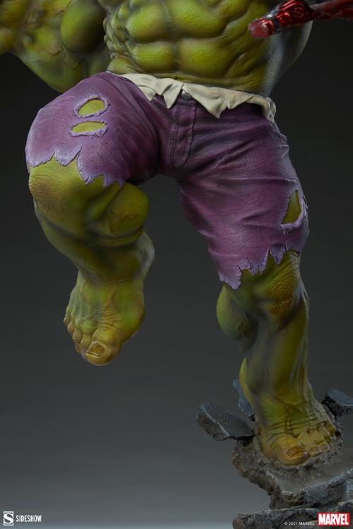 Marvel Hulk vs Hulkbuster Maquette Gallery Image 19