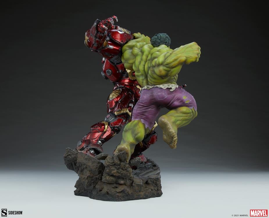 Marvel Hulk vs Hulkbuster Maquette Gallery Image 10