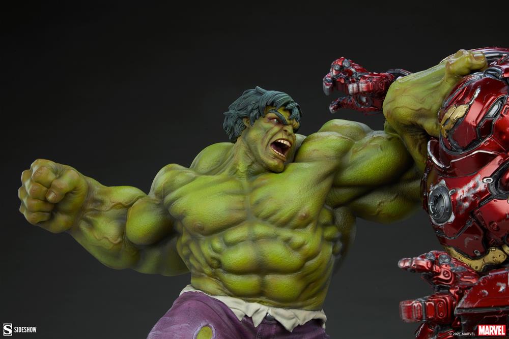 Marvel Hulk vs Hulkbuster Maquette Gallery Image 13