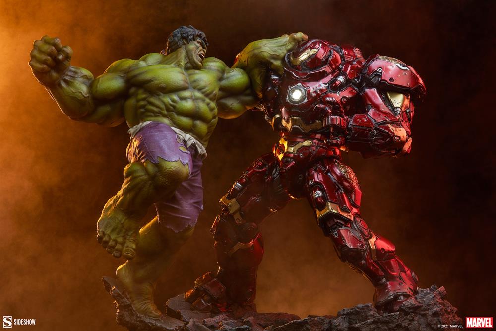 Marvel Hulk vs Hulkbuster Maquette Gallery Image 3
