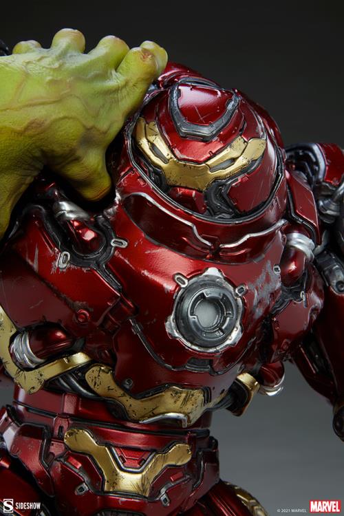 Marvel Hulk vs Hulkbuster Maquette Gallery Image 22