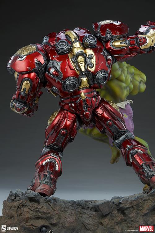 Marvel Hulk vs Hulkbuster Maquette Gallery Image 23