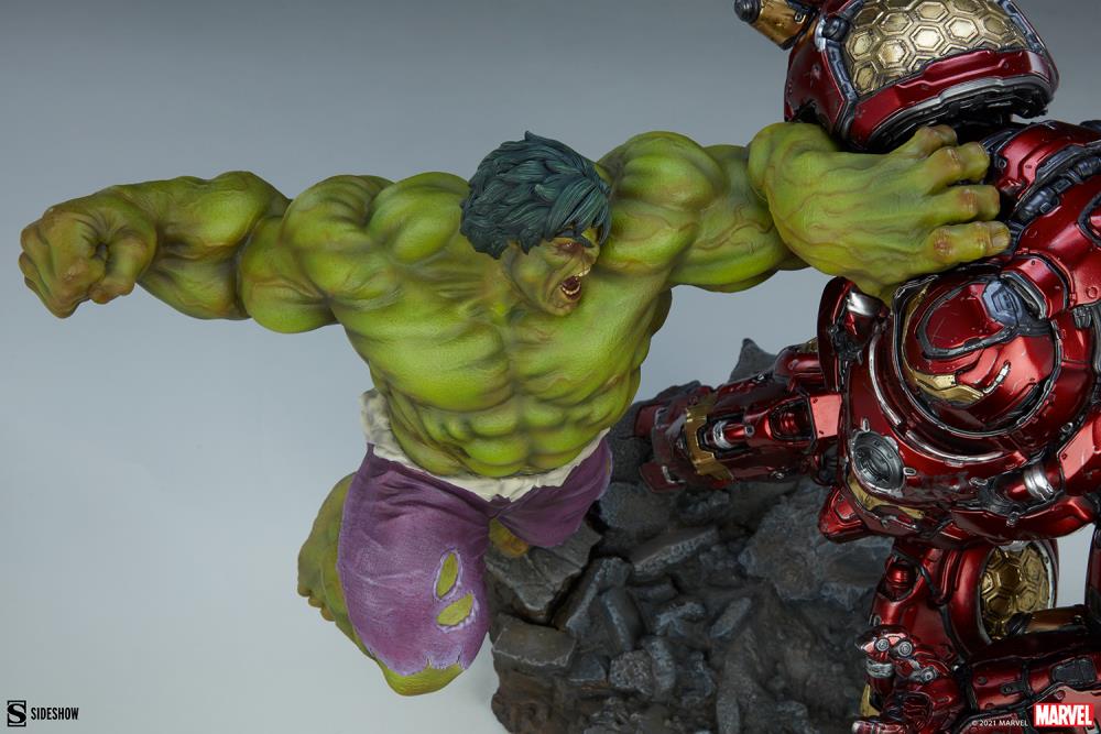 Marvel Hulk vs Hulkbuster Maquette Gallery Image 18