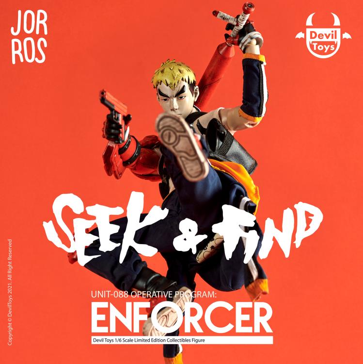 Seek & Find Unit-088 Operative Program: Enforcer 1/6 Scale Limited Edition Figure Gallery Image 8