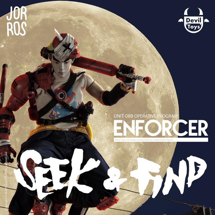 Seek & Find Unit-088 Operative Program: Enforcer 1/6 Scale Limited Edition Figure Gallery Image 7