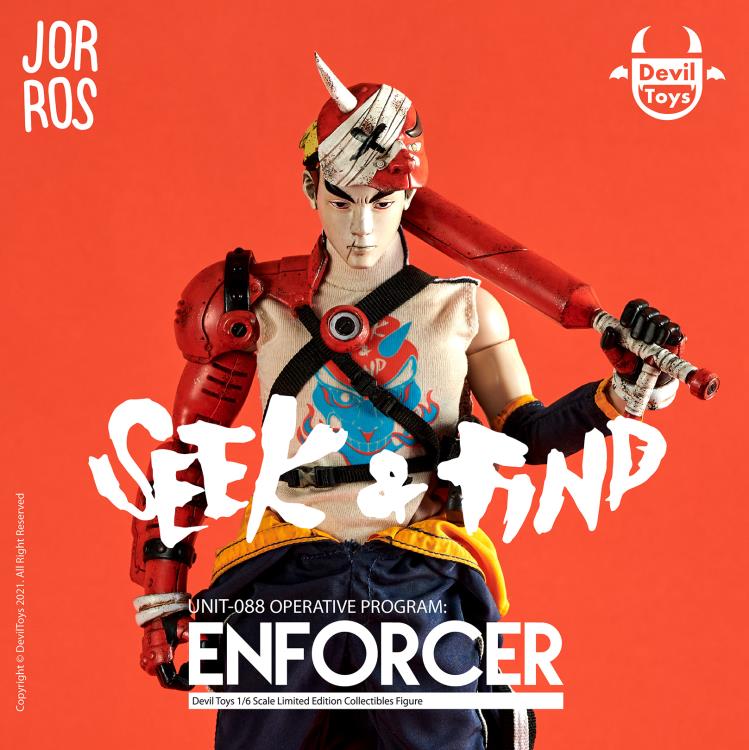 Seek & Find Unit-088 Operative Program: Enforcer 1/6 Scale Limited Edition Figure Gallery Image 6