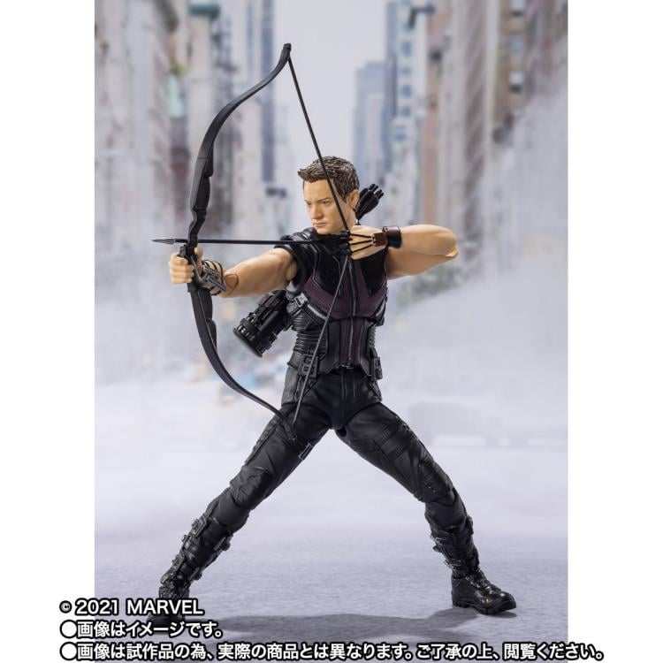 The Avengers S.H.Figuarts Hawkeye Action Figure Gallery Image 6