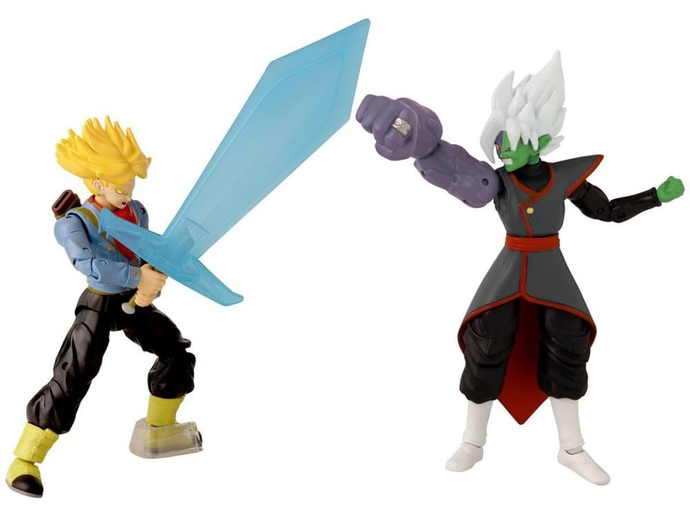 Dragon Ball Super Dragon Stars Super Saiyan Trunks Vs. Fusion Zamasu Two-Pack Gallery Image 3