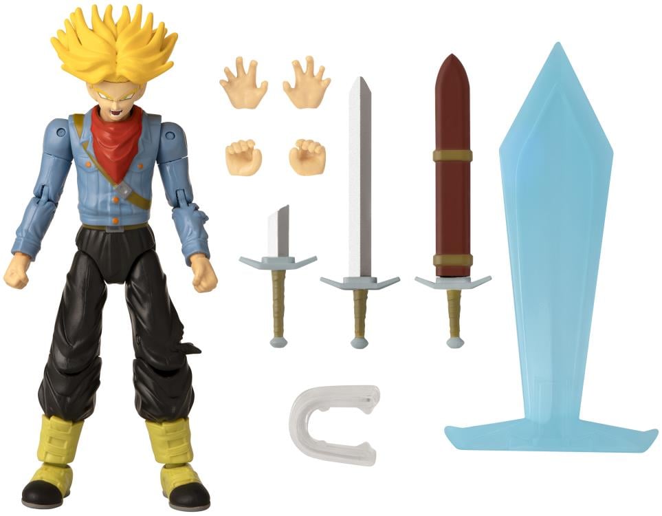 Dragon Ball Super Dragon Stars Super Saiyan Trunks Vs. Fusion Zamasu Two-Pack Gallery Image 4