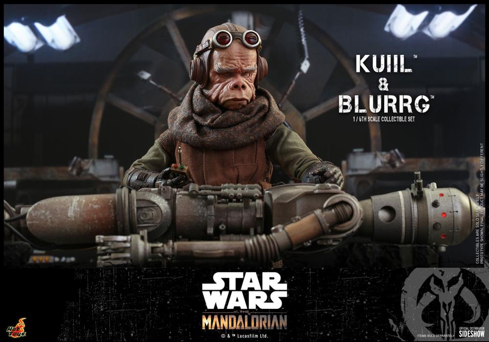 The Mandalorian TMS049 Kuiil & Blurrg 1/6th Scale Collectible Figure Set Gallery Image 18