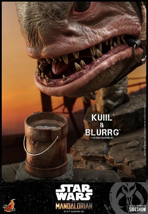 The Mandalorian TMS049 Kuiil & Blurrg 1/6th Scale Collectible Figure Set Gallery Image 19