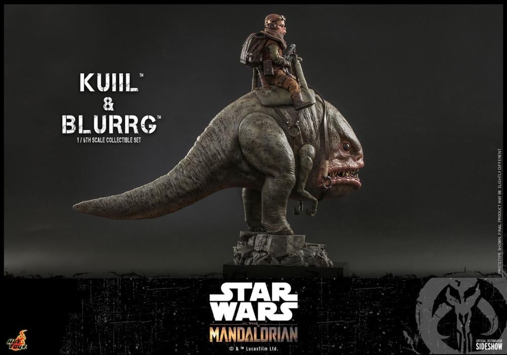 The Mandalorian TMS049 Kuiil & Blurrg 1/6th Scale Collectible Figure Set Gallery Image 16