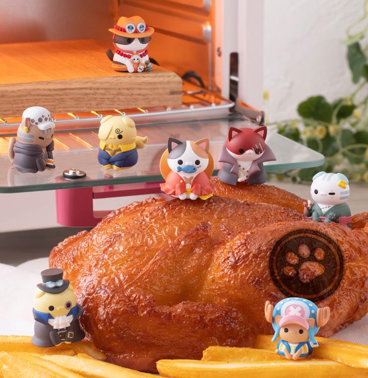One Piece Mega Cat Project NyanPieceNyan! Vol.1 "I'm Gonna be King of Paw-rates!!" Box of 8 Figures Gallery Image 10