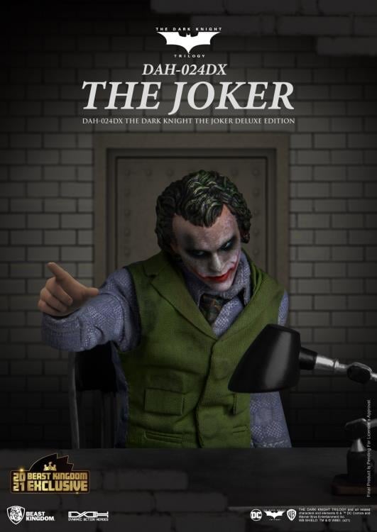 The Dark Knight Dynamic 8ction Heroes DAH-024DX Joker (Interrogation Room) Limited Edition Deluxe Version Gallery Image 3
