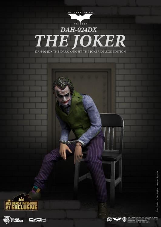 Figurine Joker Dark Knight - Beast Kingdom DAH 21 Cm - Dynamic Action