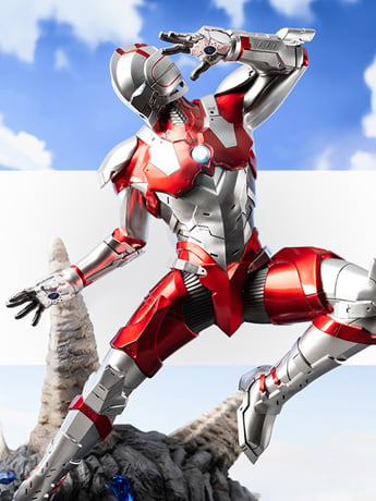 Ultraman Ultraman vs. Black King 1/4 Scale Limited Edition Statue Gallery Image 2