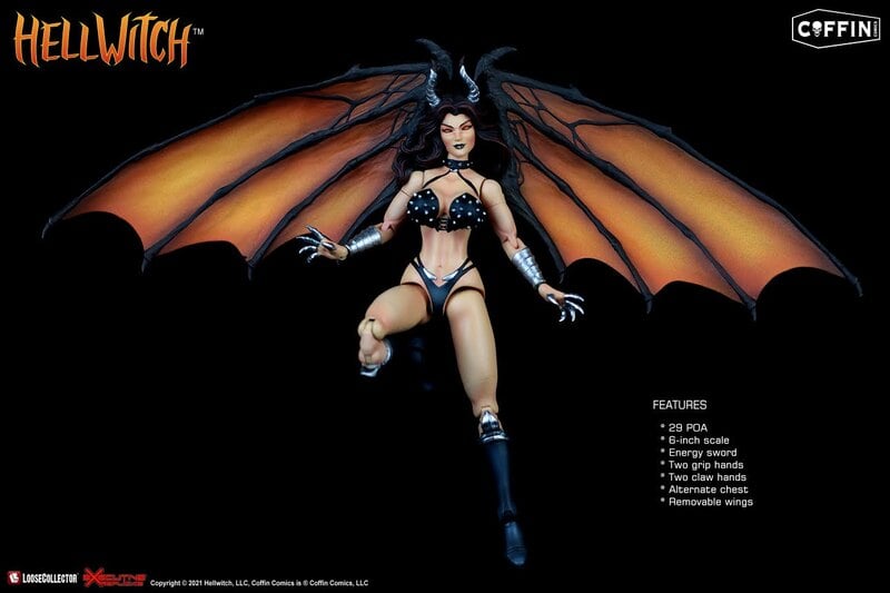 Hellwitch 1/12 Scale Action Figure Gallery Image 3