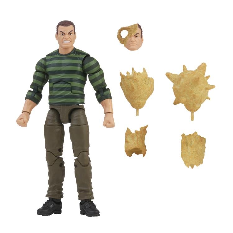 Spider-Man Marvel Legends Retro Collection Marvel's Sandman Action Figure Gallery Image 8