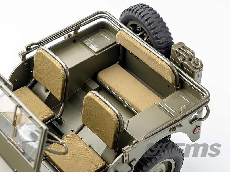 Jeep Willys MB 1/12 Scale R/C Vehicle Gallery Image 21