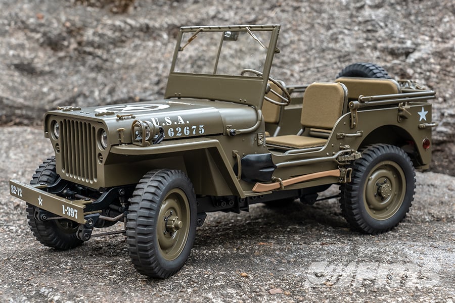 Jeep Willys MB 1/12 Scale R/C Vehicle Gallery Image 35